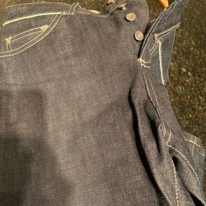 Balenciaga men’s denim jeans dark indigo blue